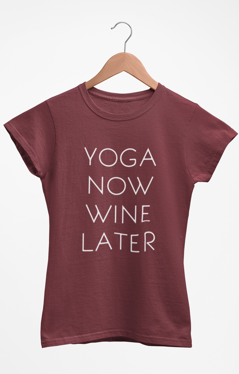 Manufaktur Shirt PH2 Yoga now wine later